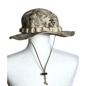 USMC Desert Marpat Hat Field Cover Military Uniform Surplus Militaria Boonie M